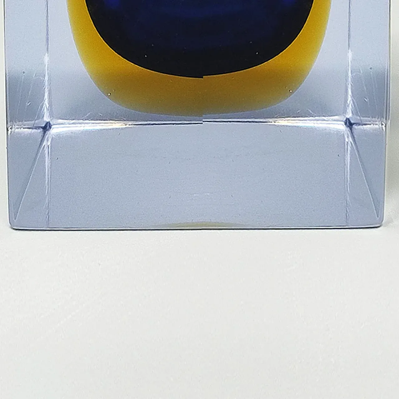 Accendino in vetro sommerso di Murano di F.Poli per Seguso, anni '60 8