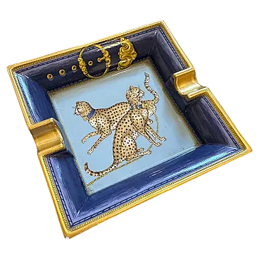 Limoges porcelain ashtray by Porcelaine de Paris, 1980s