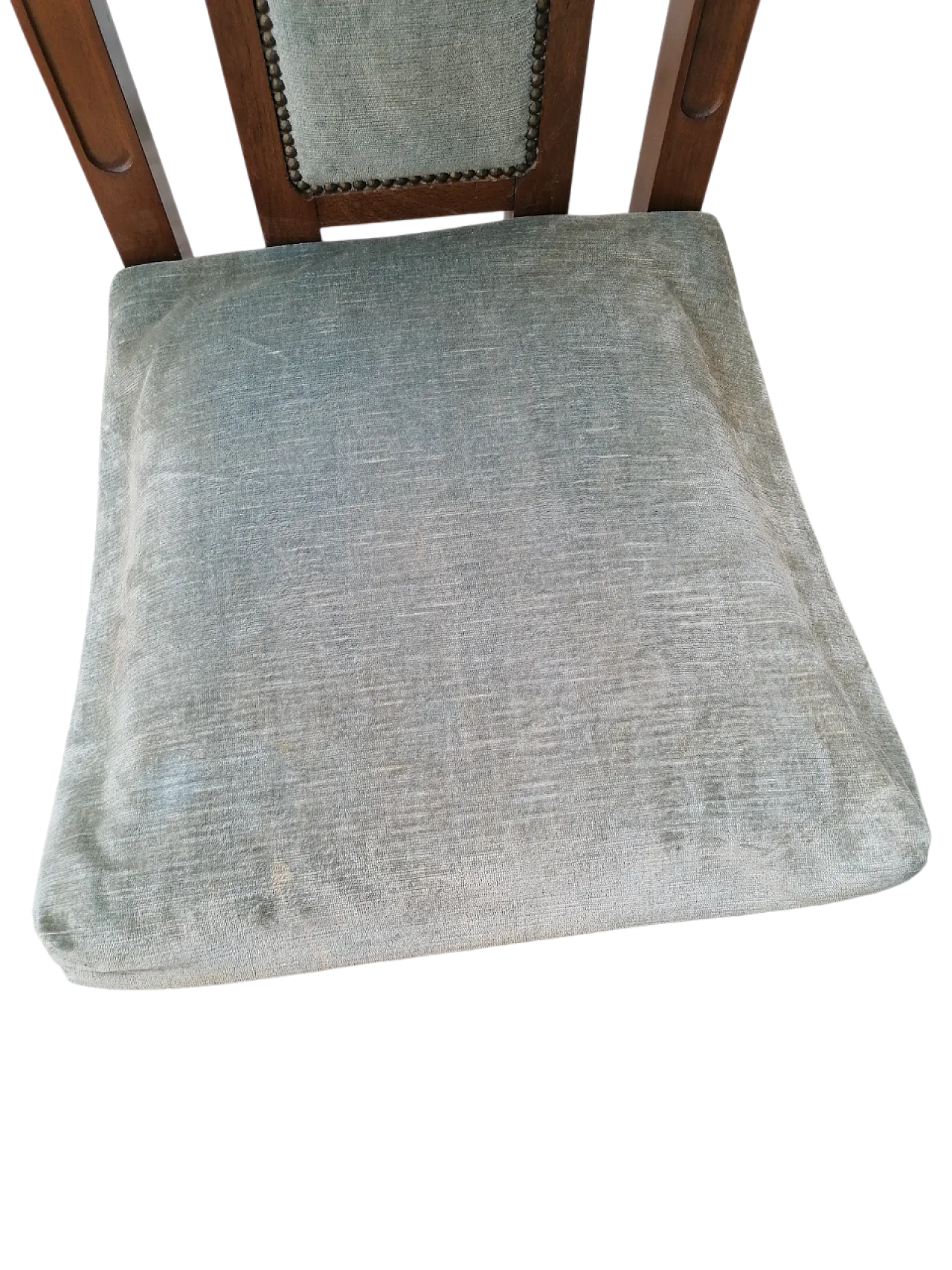 Inginocchiatoio antico in quercia, anni '50 2