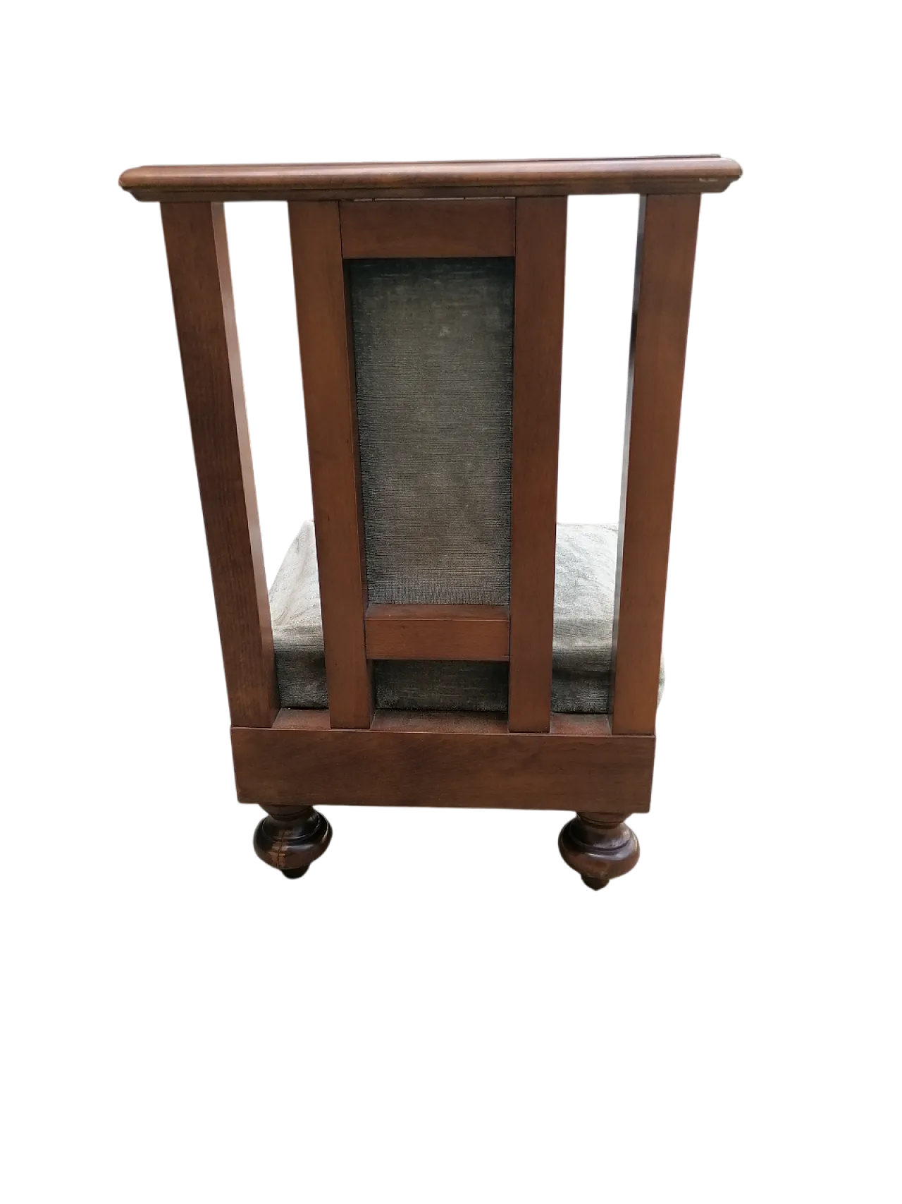 Inginocchiatoio antico in quercia, anni '50 7