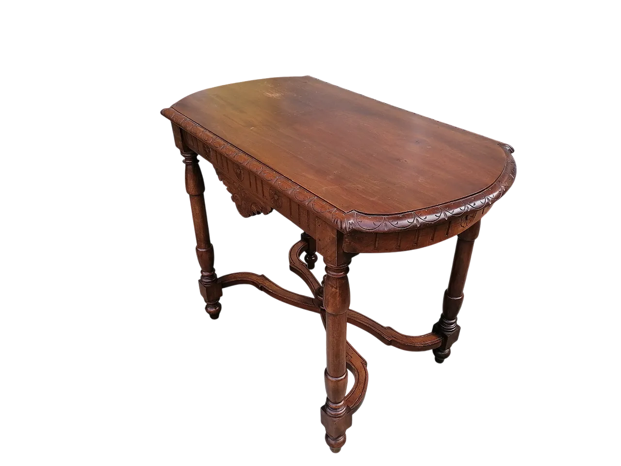 Louis XVI Raised Table in Carved Wood, 1890s 4