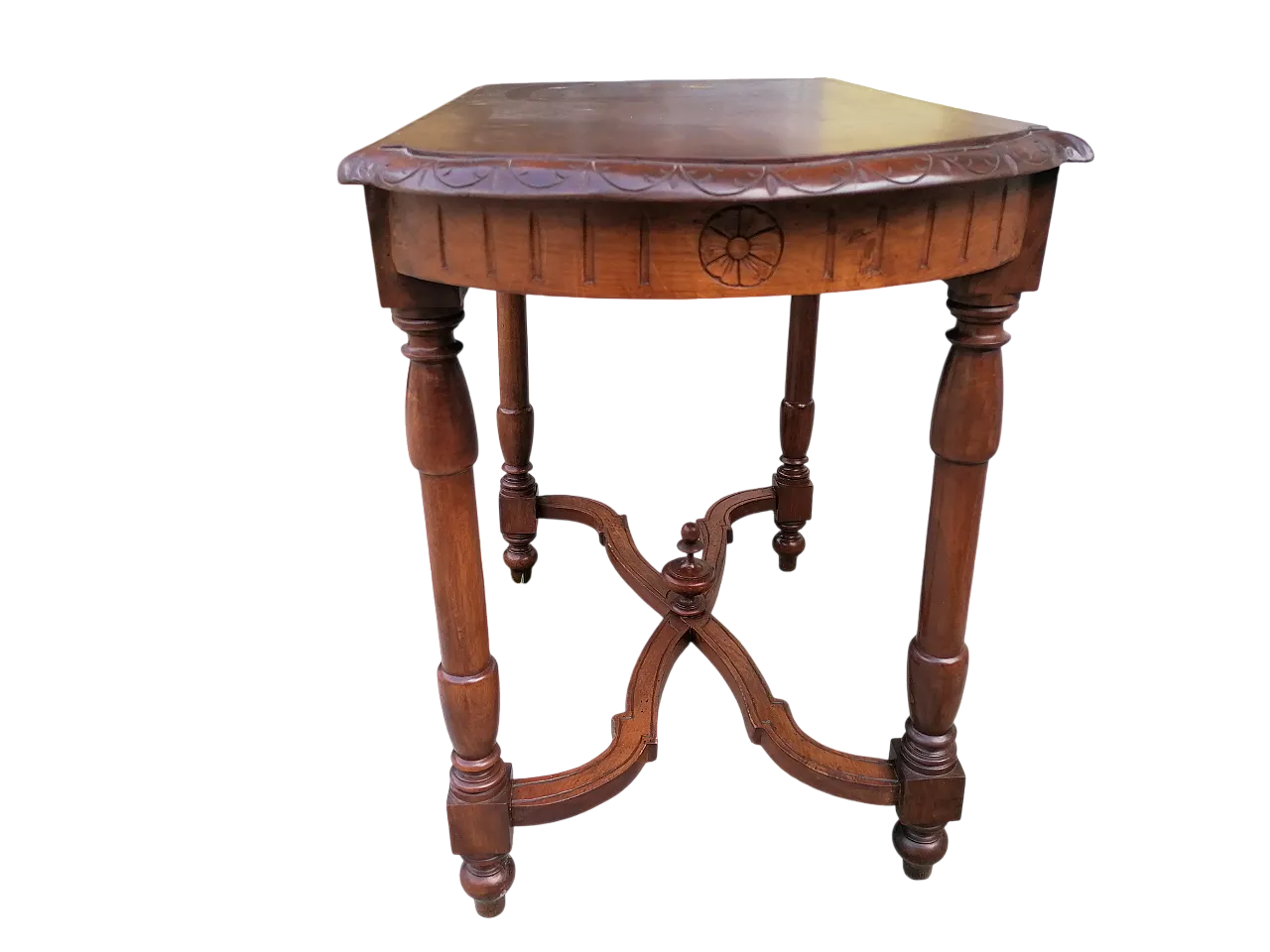 Louis XVI Raised Table in Carved Wood, 1890s 5