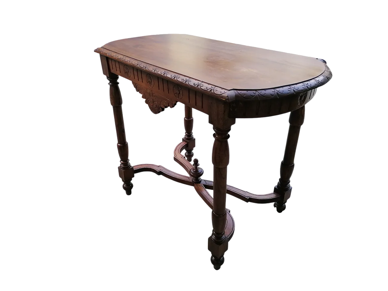 Louis XVI Raised Table in Carved Wood, 1890s 7