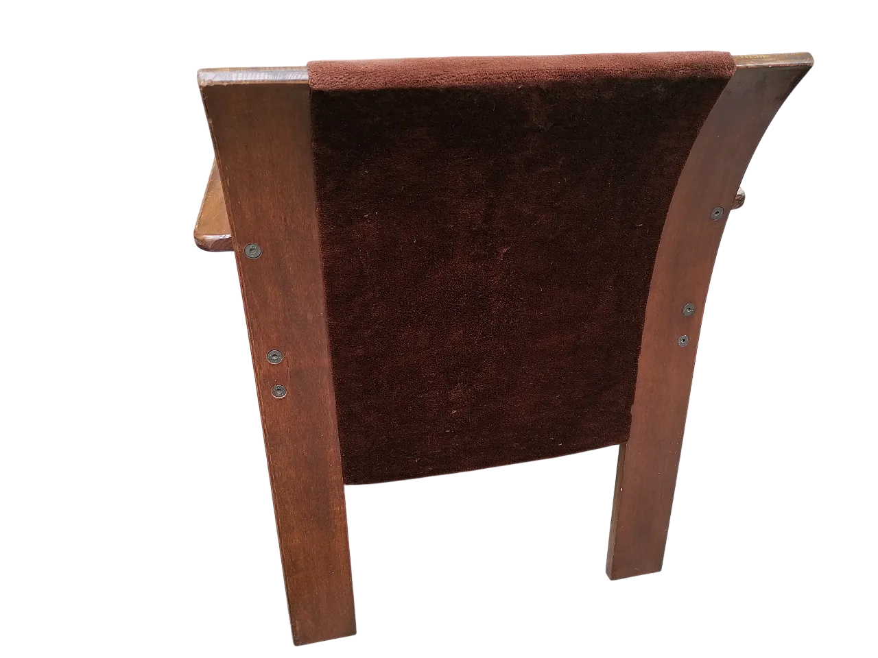 4 velvet chairs by Afra and Tobia Scarpa, 1970s 11