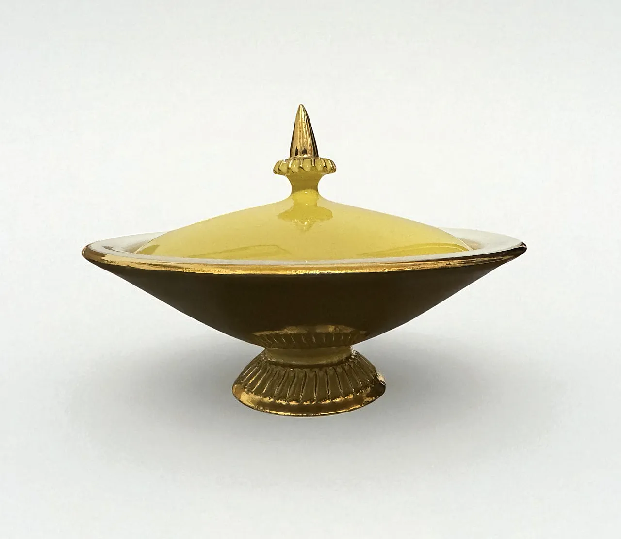 Servizio te' e caffe' ceramica stile Art Deco anni '50 4