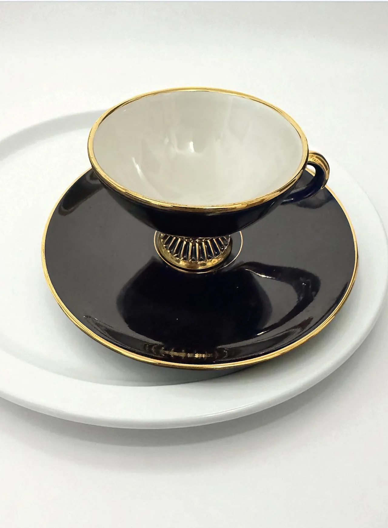 Servizio te' e caffe' ceramica stile Art Deco anni '50 11