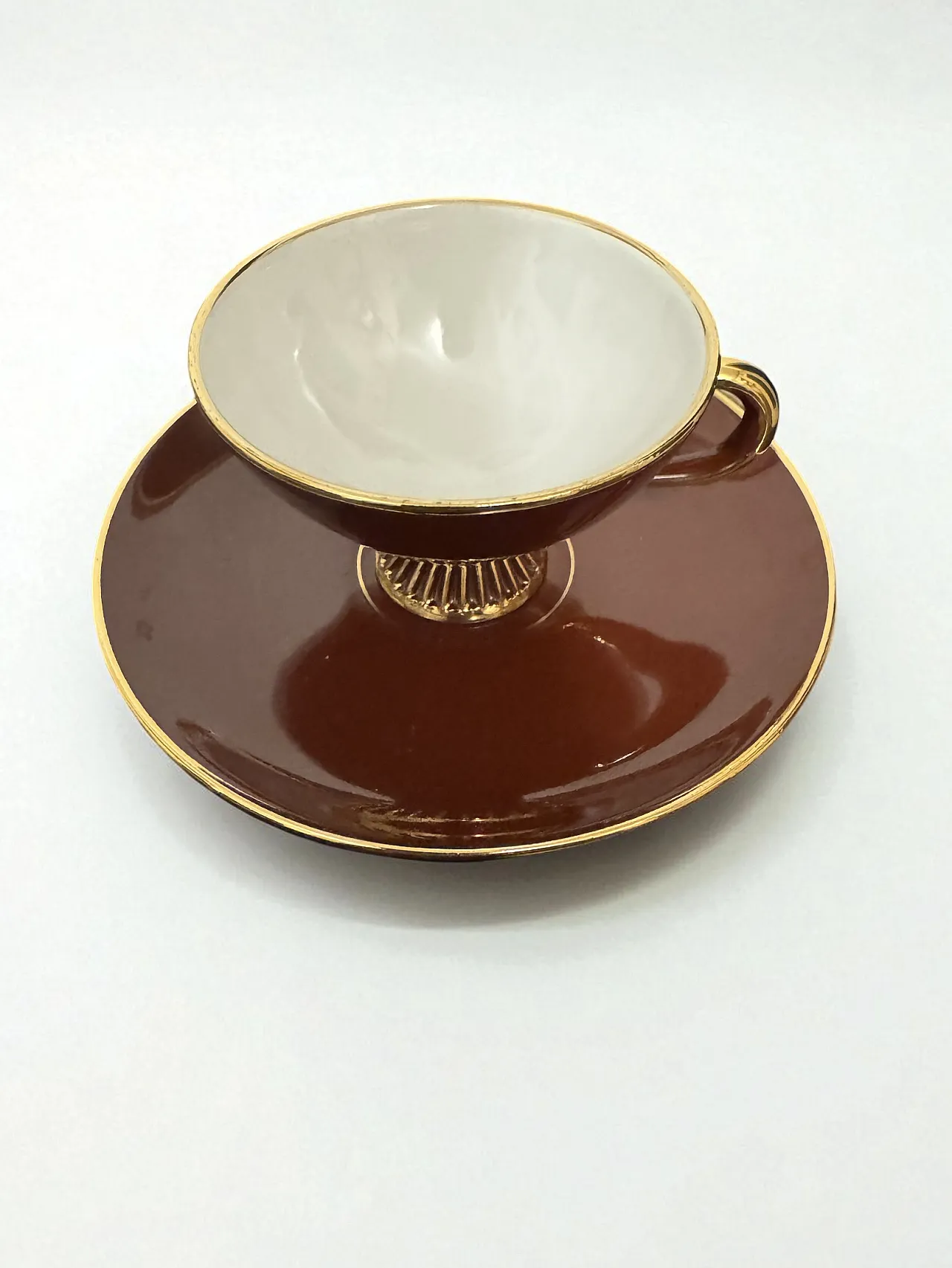 Servizio te' e caffe' ceramica stile Art Deco anni '50 12