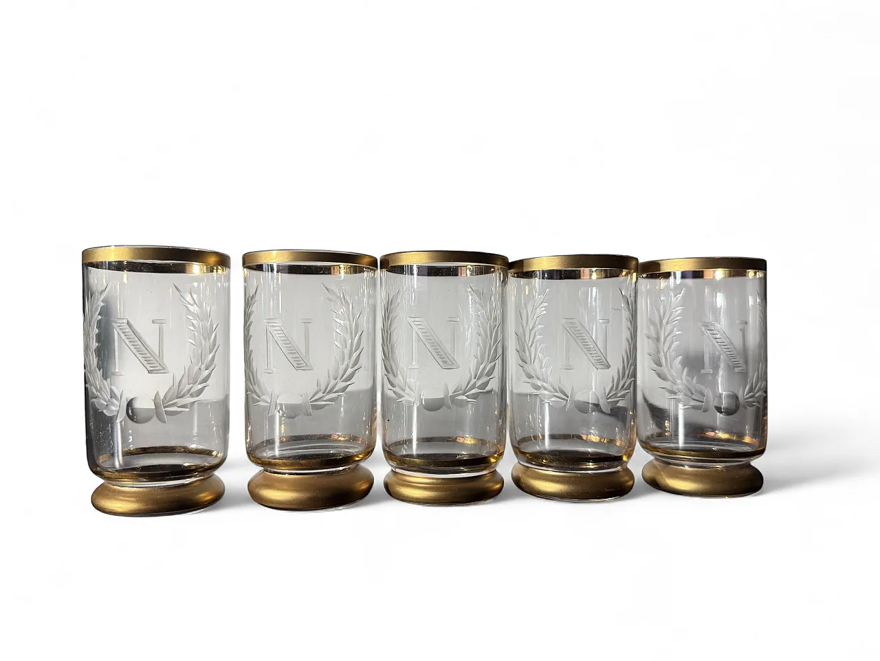 5 bicchieri Napoleon, anni '50 2