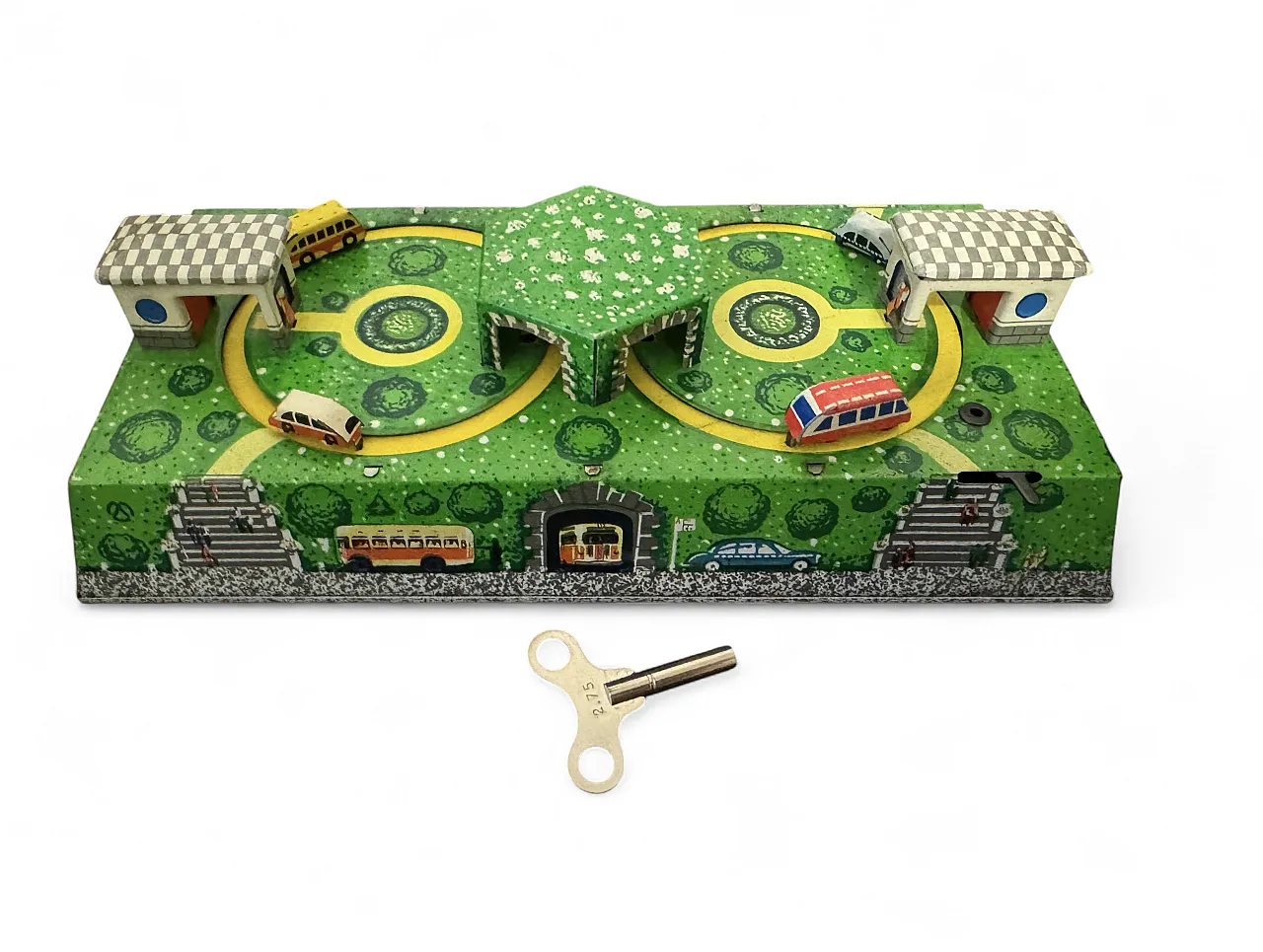 Gioco automobiline latta URSS, anni '60 6