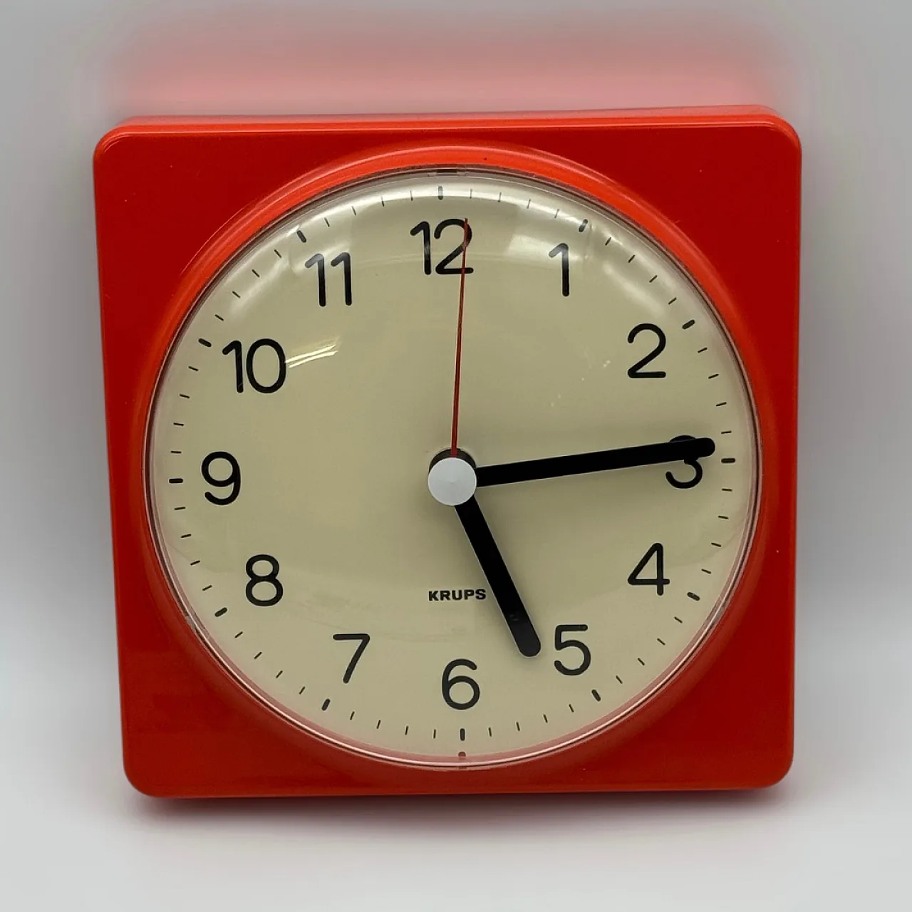 Krups wall clock, Space Age, 70s 1