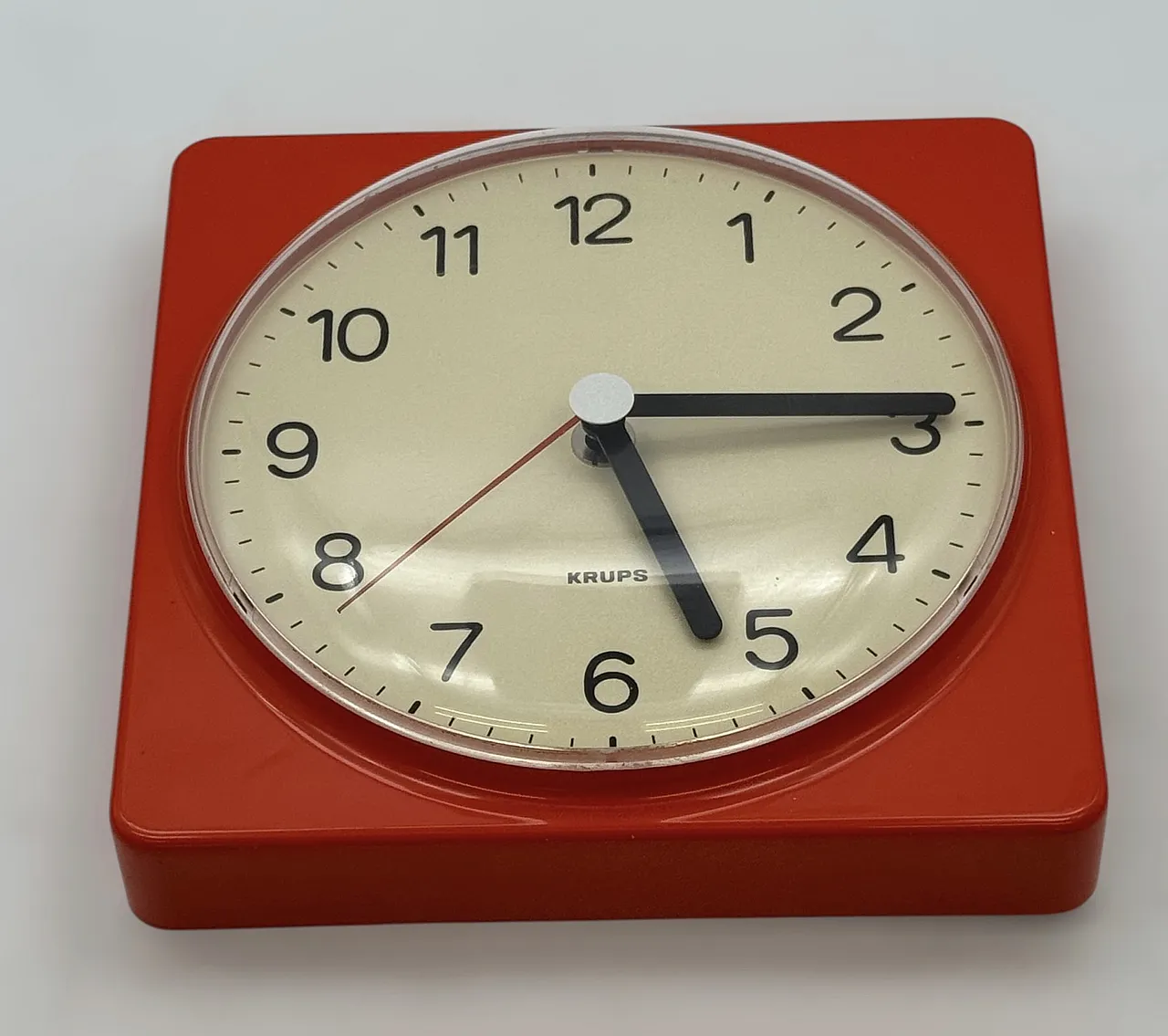 Krups wall clock, Space Age, 70s 3