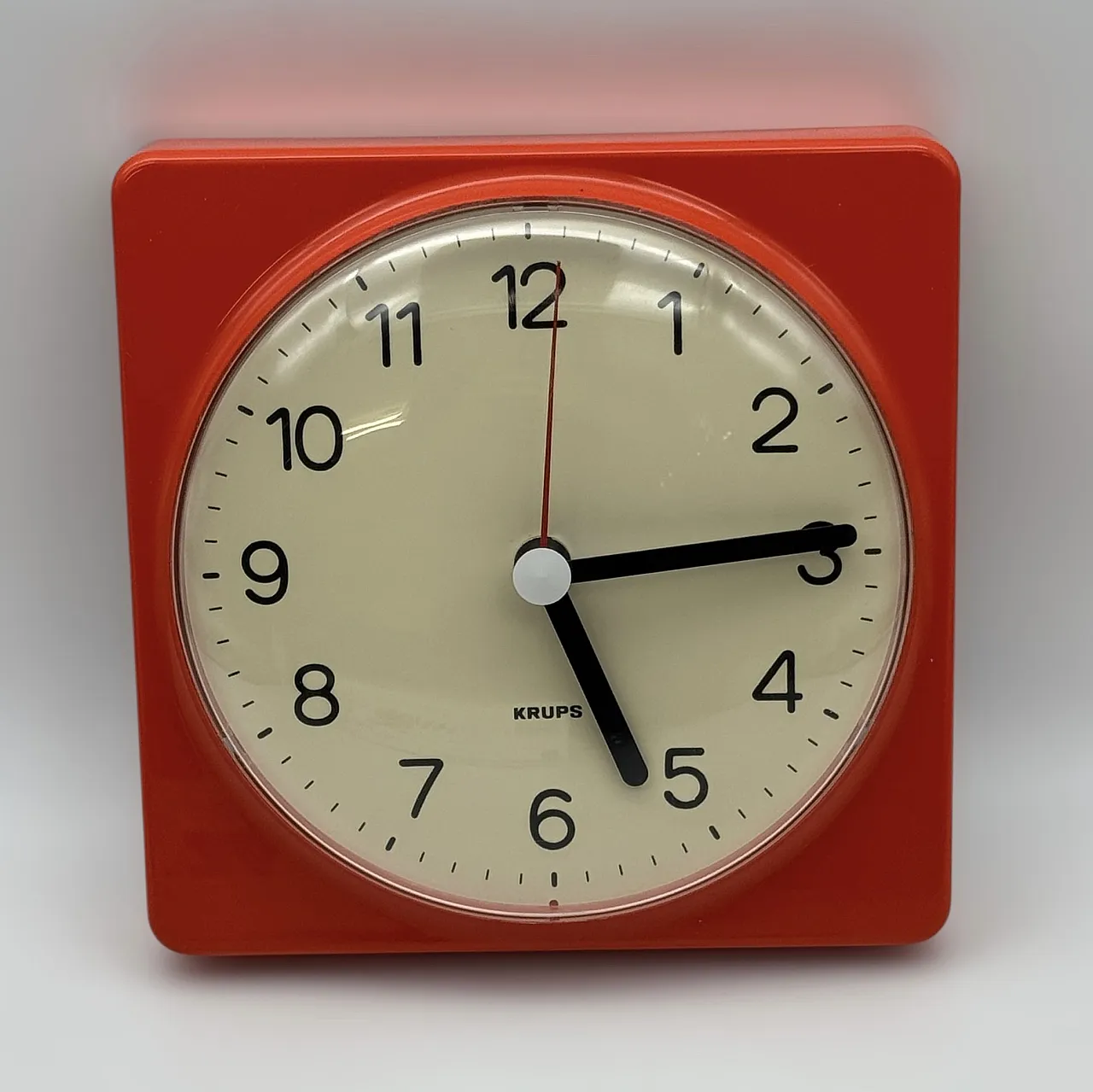 Krups wall clock, Space Age, 70s 6