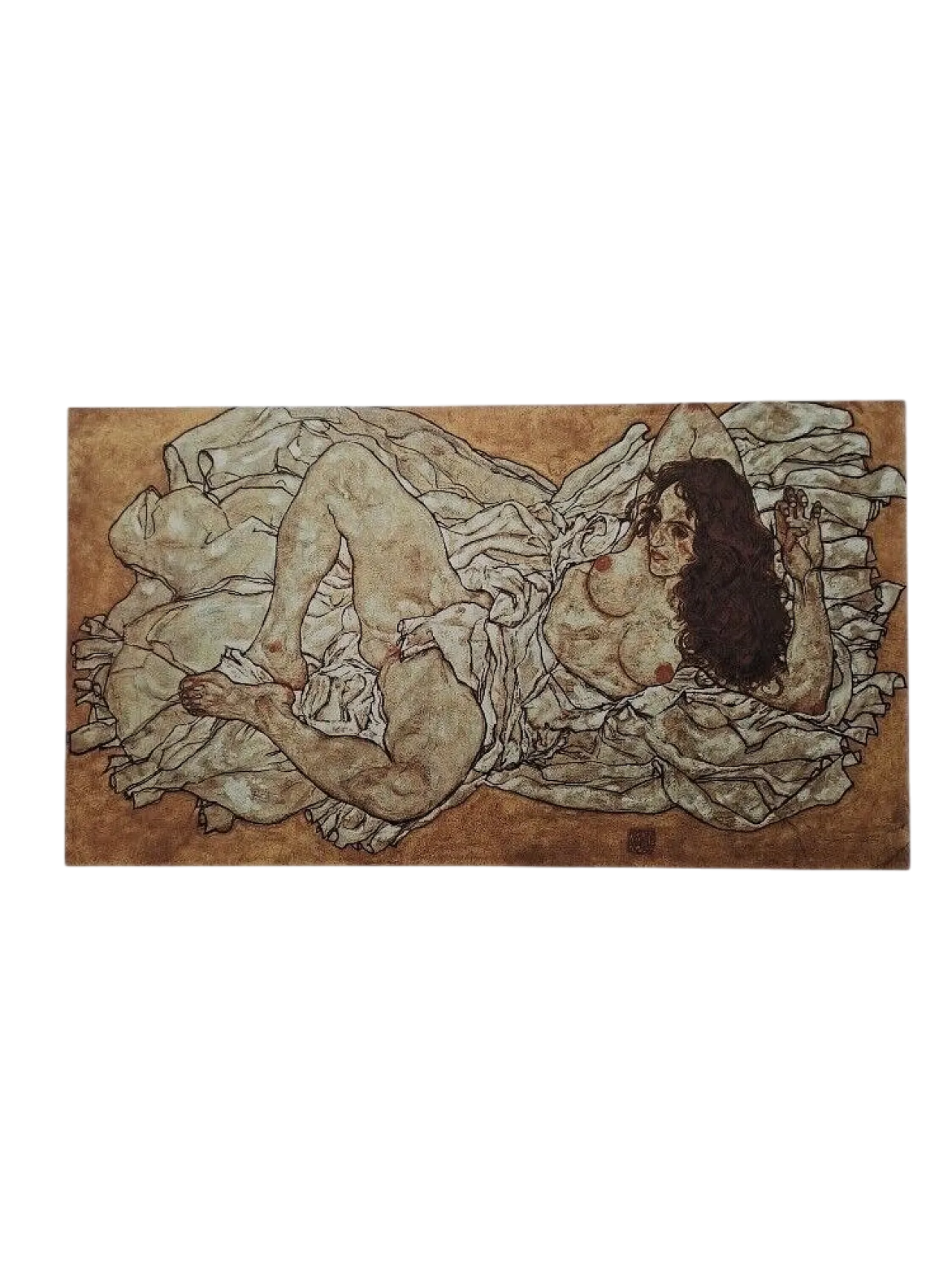 Nudo sdraiato di Egon Schiele, '900 6