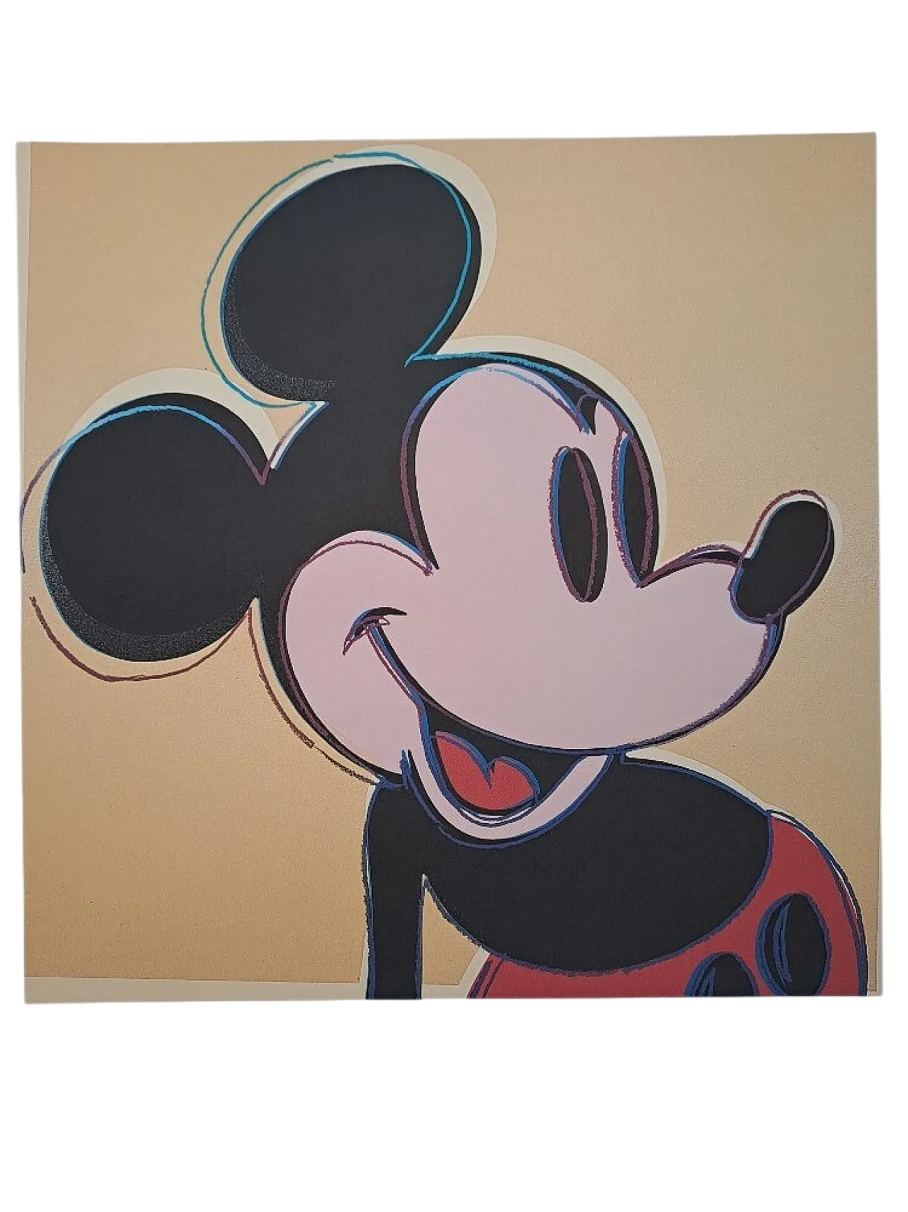 Topolino di Andy Warhol, litografia, '900 5