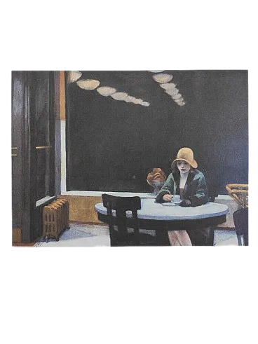 Automat by Edward Hopper Signed, 20th century