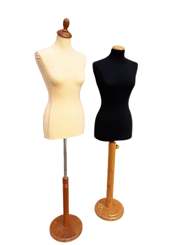 Coppia di manichini sartoriali, anni '60