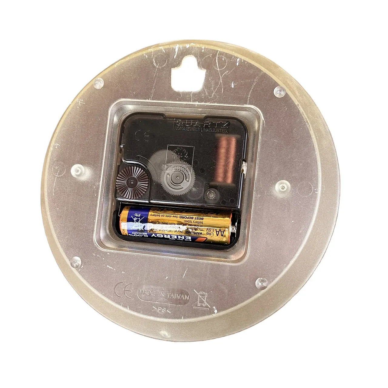 Wooden wall clock by Mebus, 1990s 4