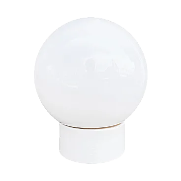 Industrial spherical wall lamp, OWS100, 1960s