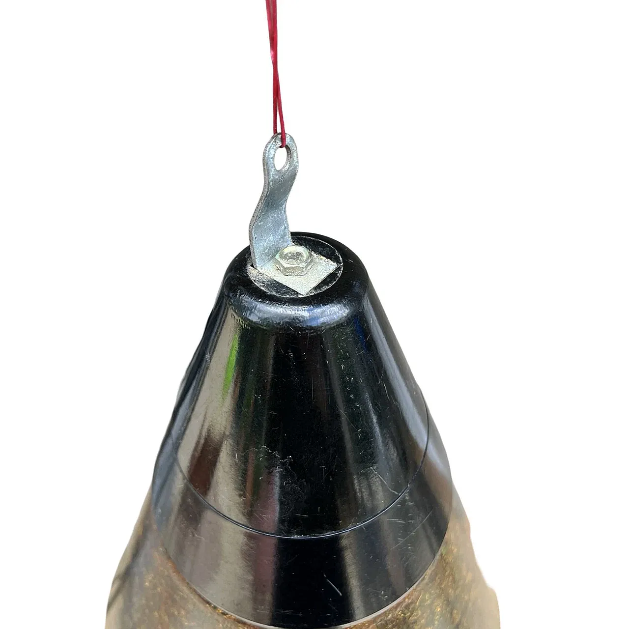 Industrial hanging lamp di Narva Leuchen, 1970s 9