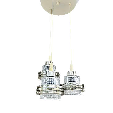 Cascade chandelier by Pokrok Žilina, 1970s