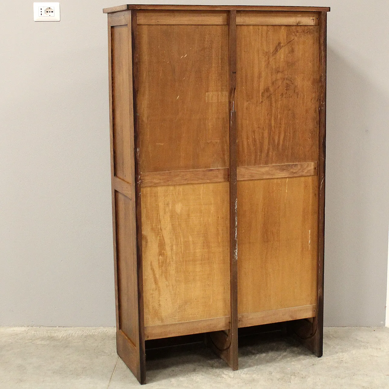 Classificatore serranda schedario archivio in rovere, primo '900 9