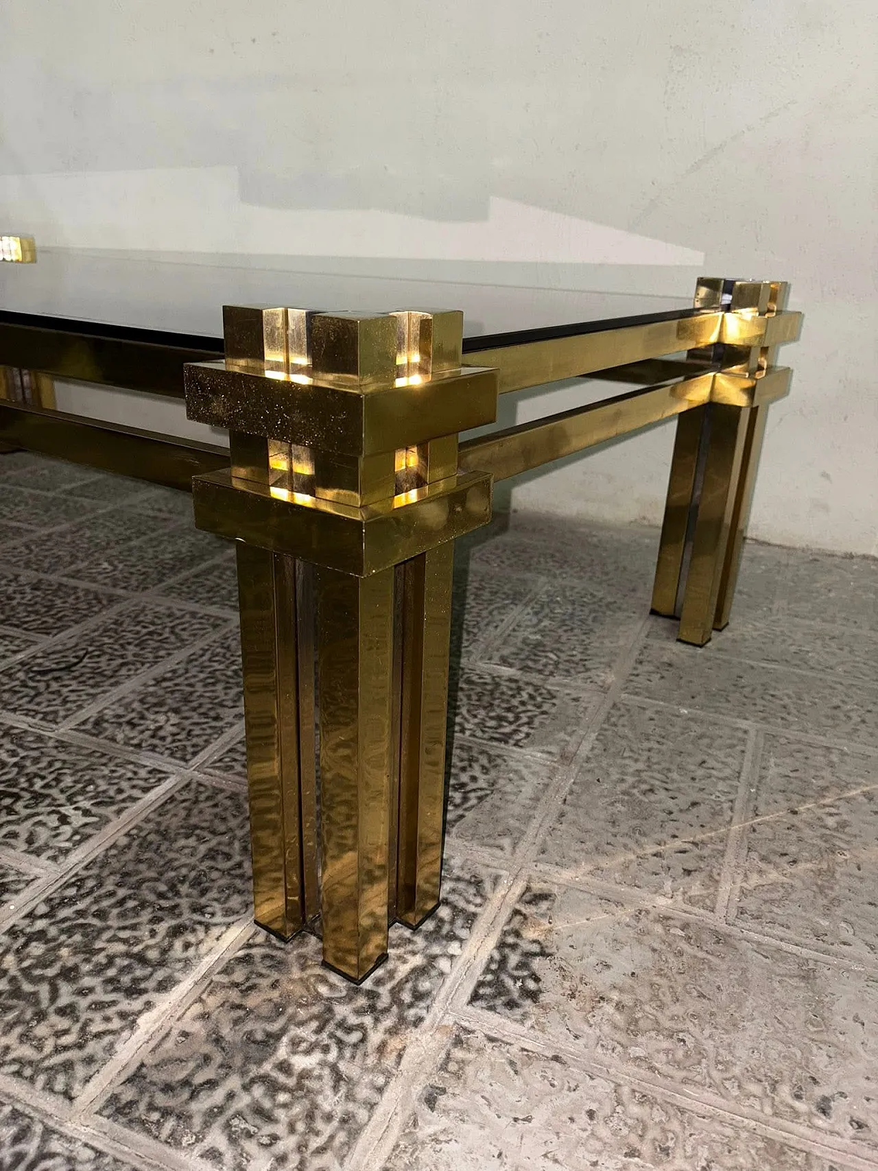 Tavolino Hollywood regency by Romeo Rega, 70s 3