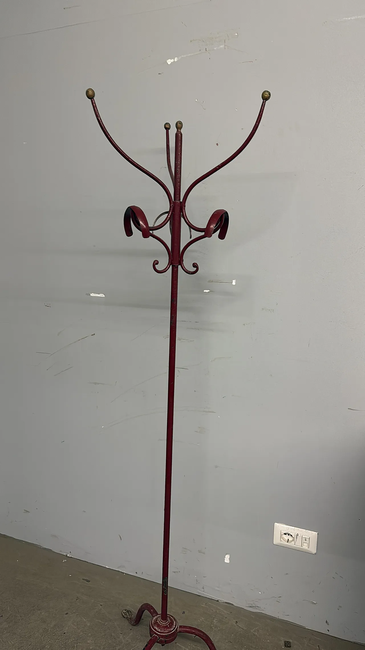 Liberty wrought iron coat stand, 19th century 2