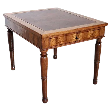 Scrivania in noce '800