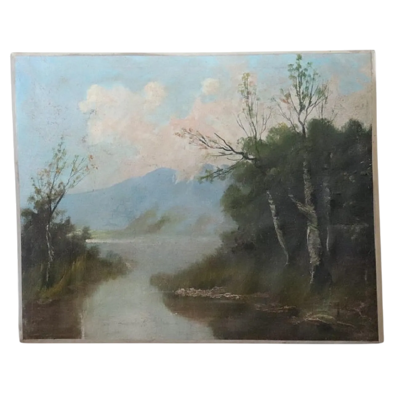Oil painting on canvas, 19th century 11