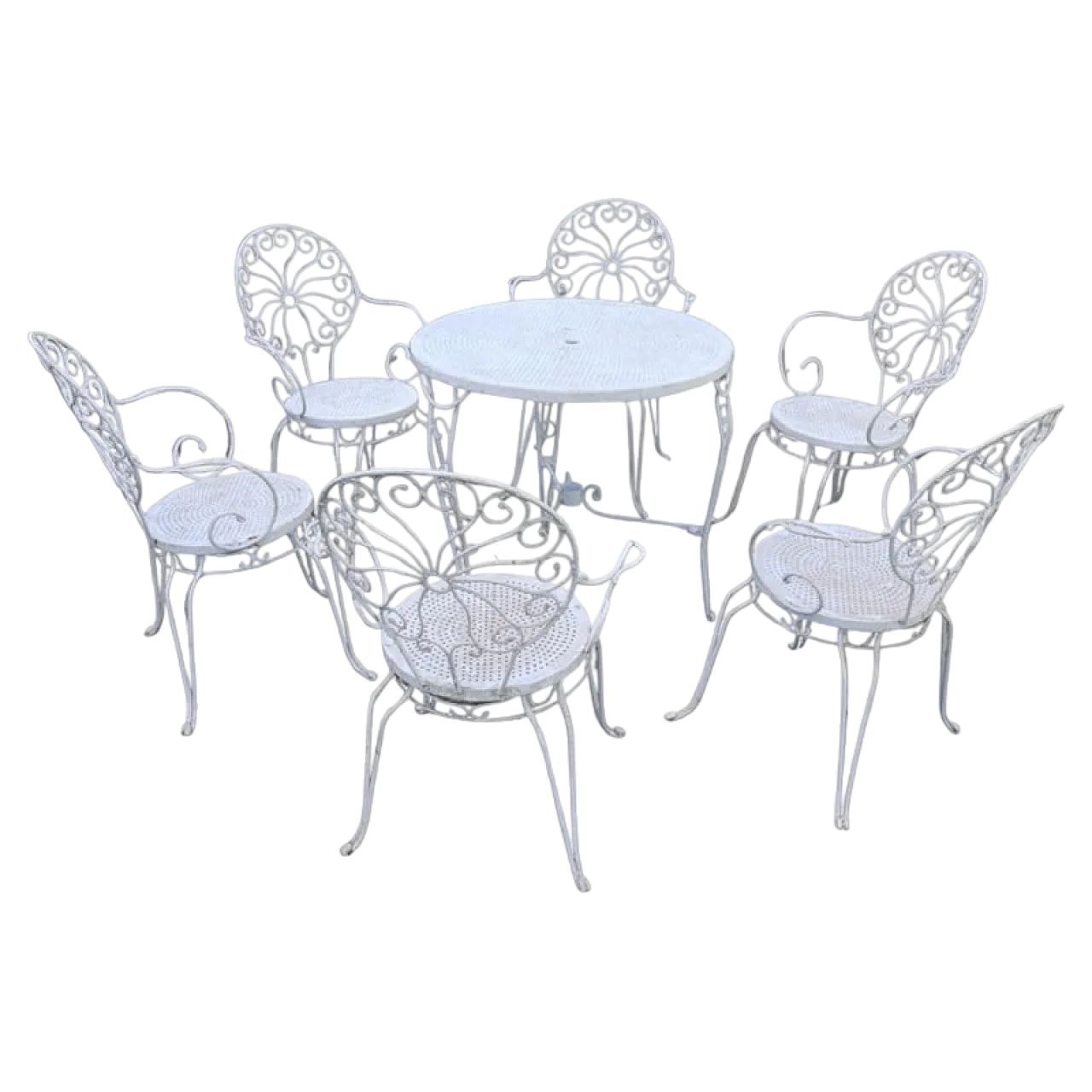 Iron garden set, 1970s 19