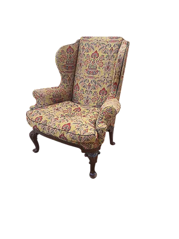 Poltrona floreale, fine '800