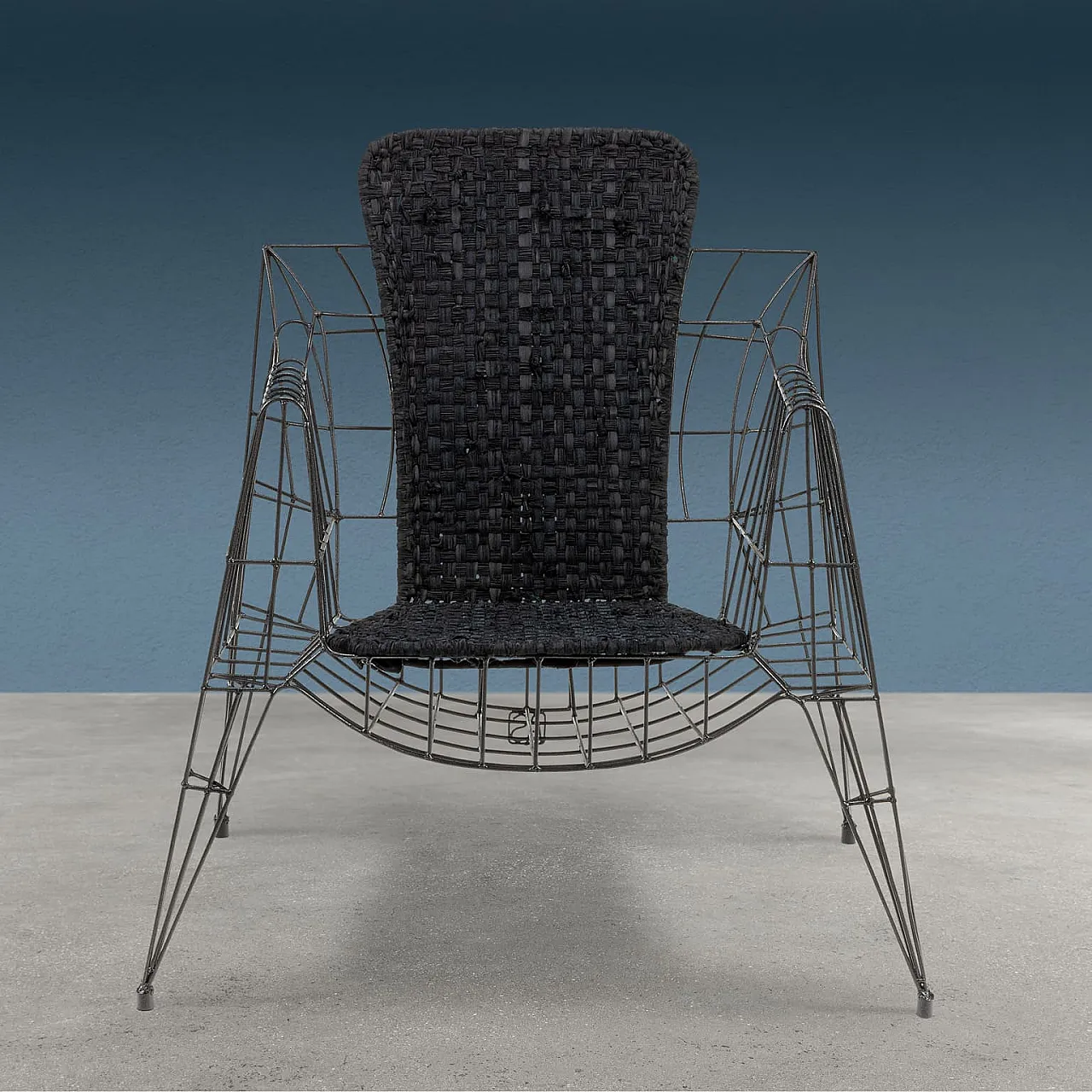 Glass armchair by Anacleto Spazzapan, late 20th century 1