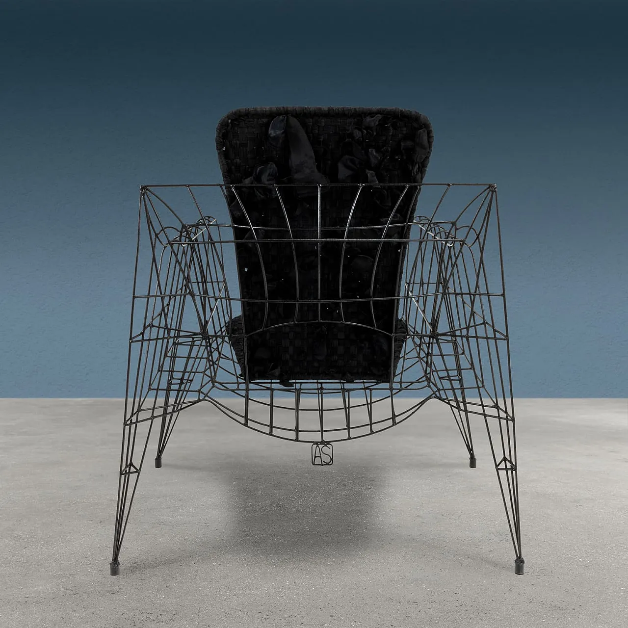 Glass armchair by Anacleto Spazzapan, late 20th century 3