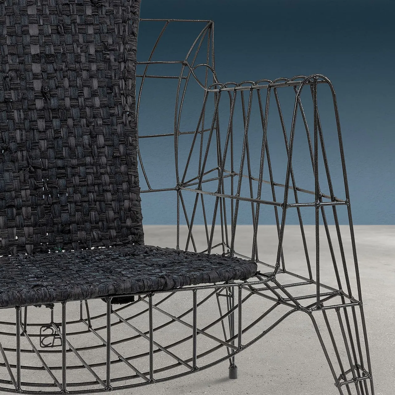 Glass armchair by Anacleto Spazzapan, late 20th century 6