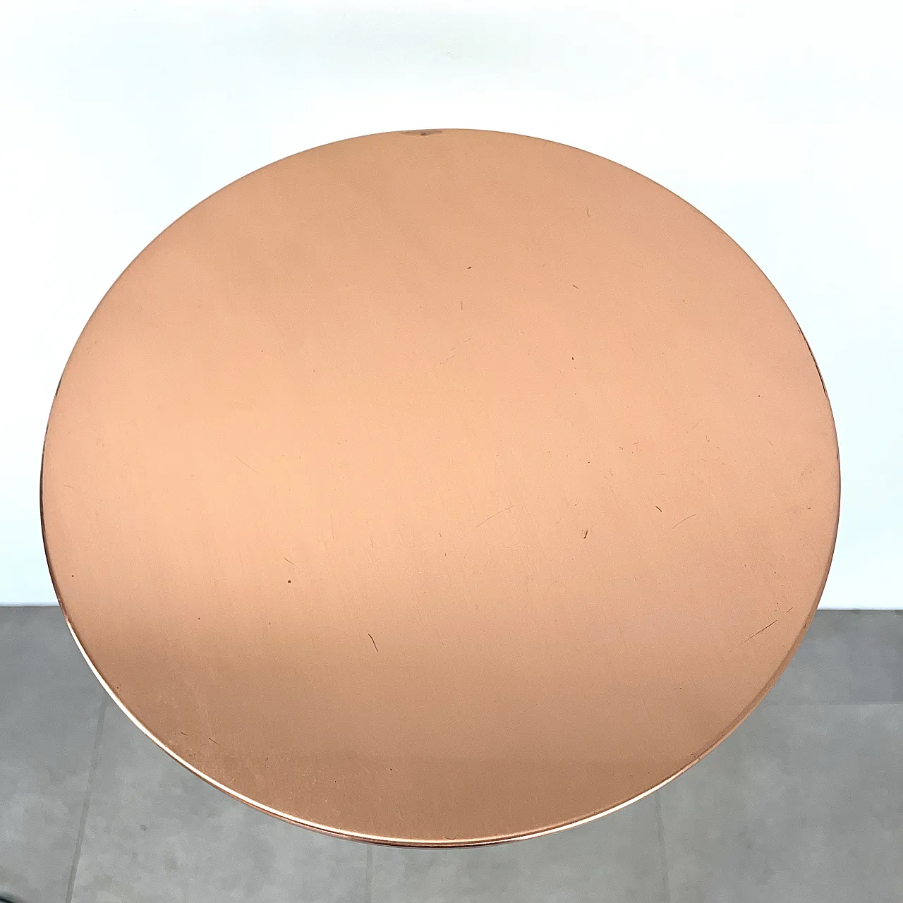 Hanging console in brass and copper produced by Driade, Italy, 1990s 12