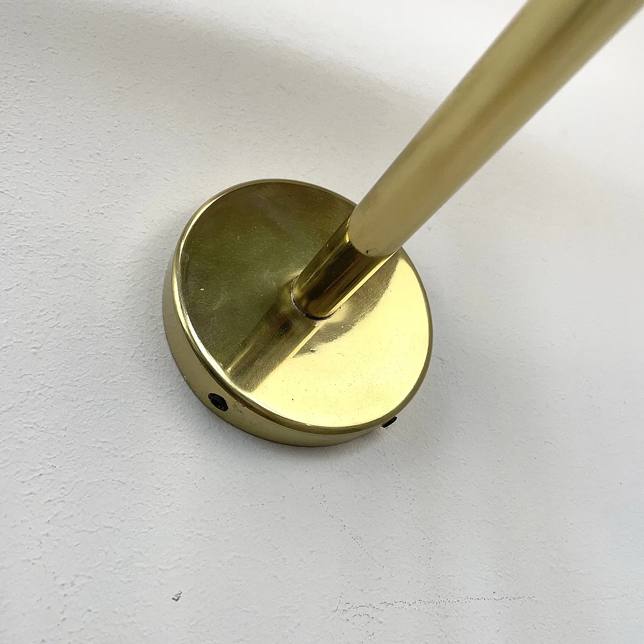 Hanging console in brass and copper produced by Driade, Italy, 1990s 17