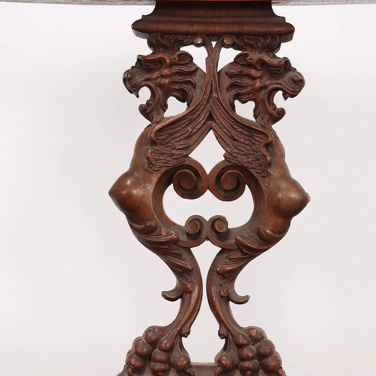 Poltroncina angolare in noce, '800 5