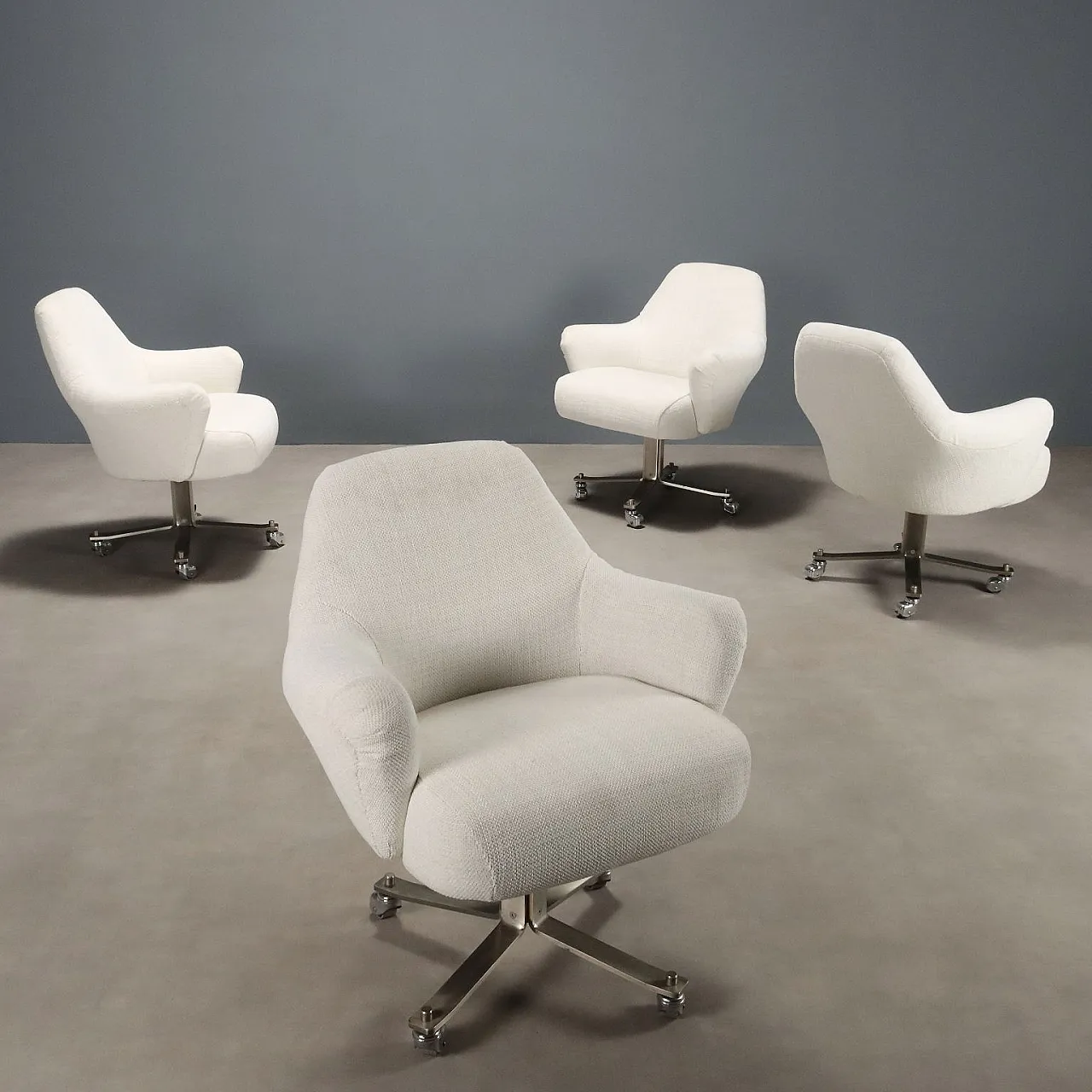 4 Dolly armchairs by Gianni Moscatelli for Formanova, 1960s 1