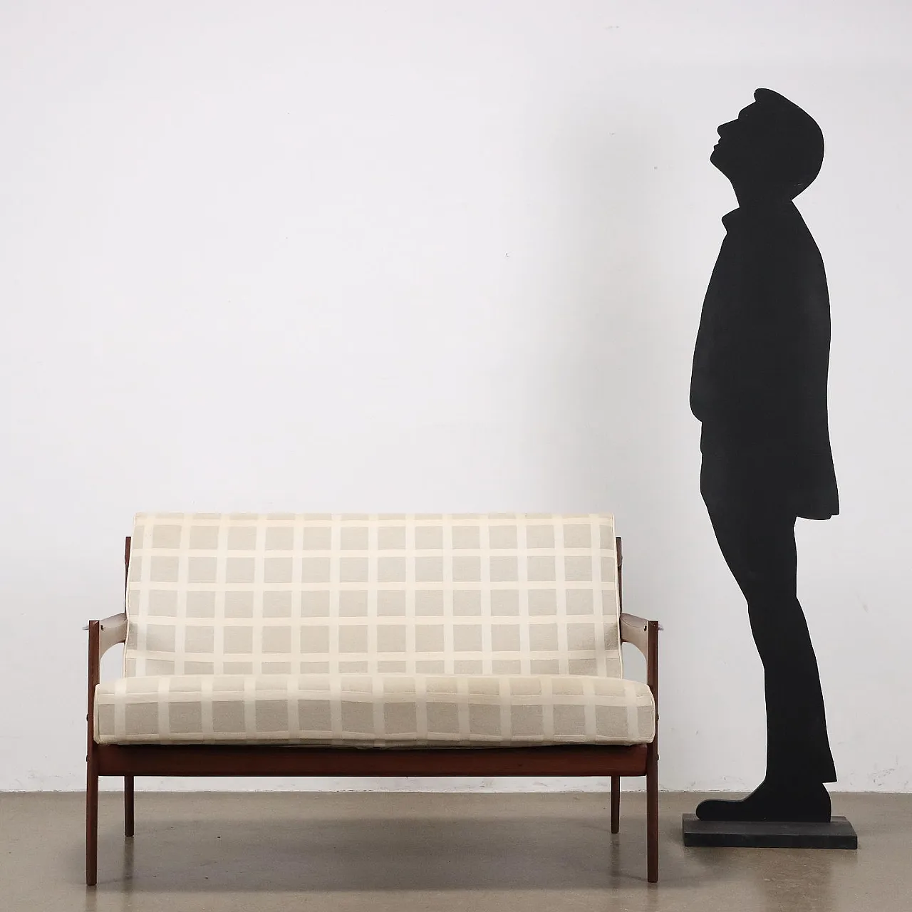 Divano in teak, anni '60 2