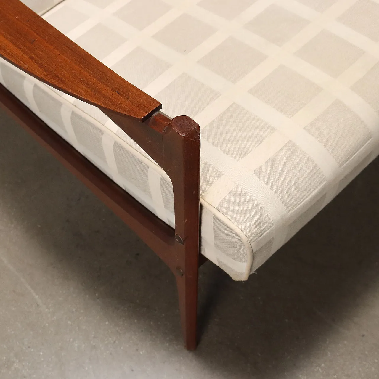 Divano in teak, anni '60 5