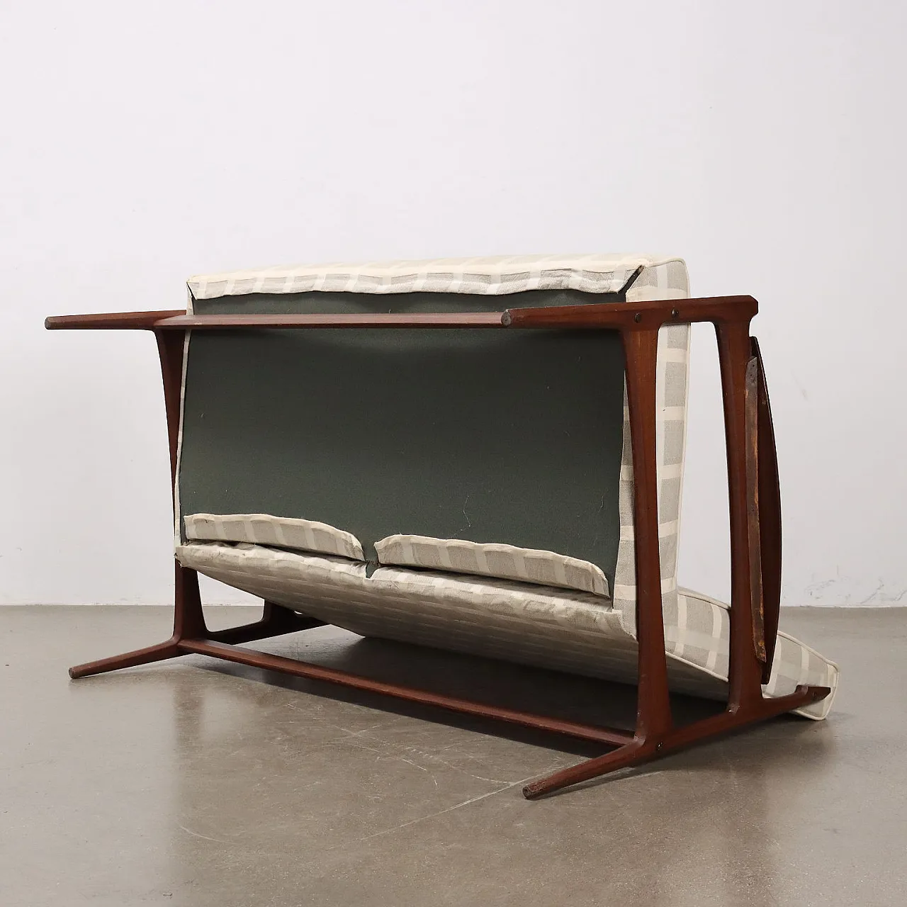 Divano in teak, anni '60 9