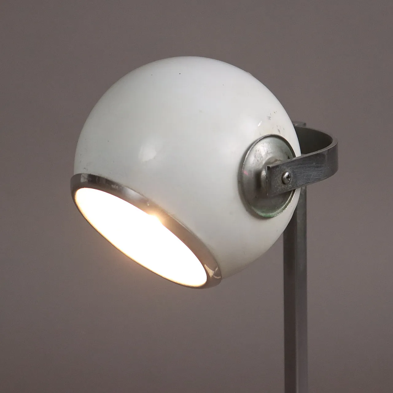 Lampada in alluminio e metallo di Stilnovo, anni '70 3