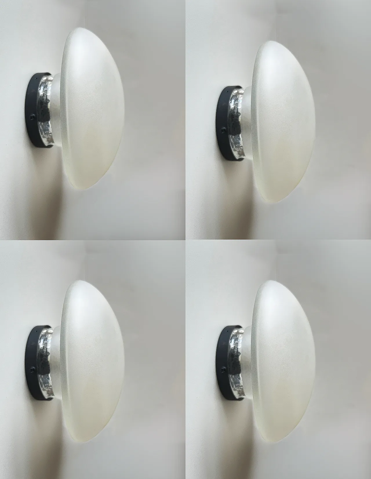 4 Sillaba wall lamps by Piero Castiglioni for Fontana Arte, 80s 1