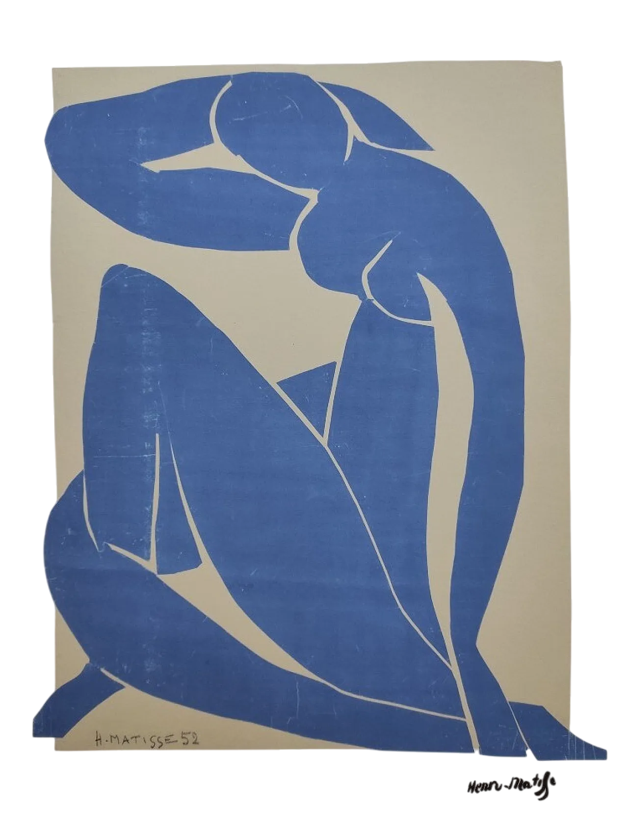 Blue Nude di Henri Matisse, '900 4
