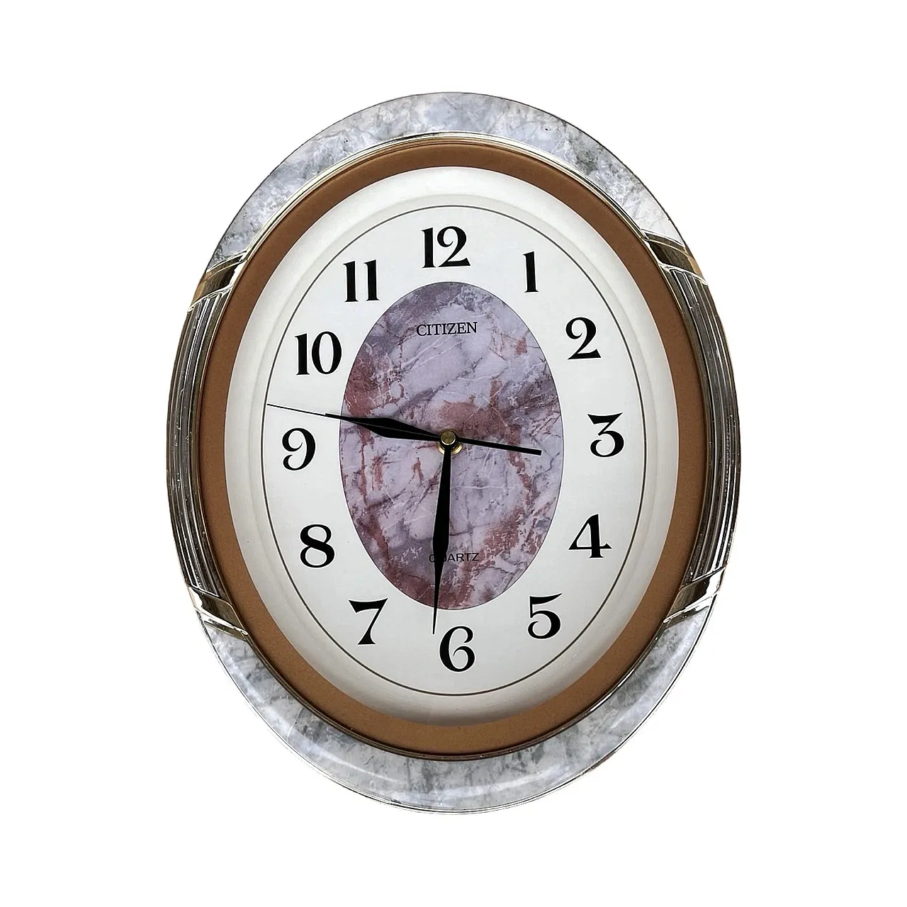 Hollywood Regency Citizen wall clock, 1980s 1