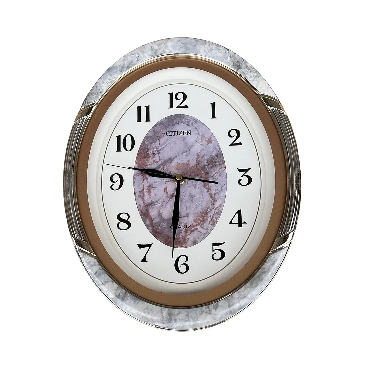 Hollywood Regency Citizen wall clock, 1980s 3