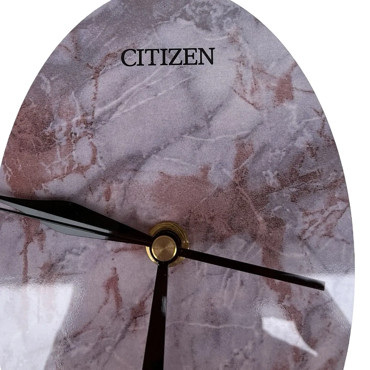Hollywood Regency Citizen wall clock, 1980s 9