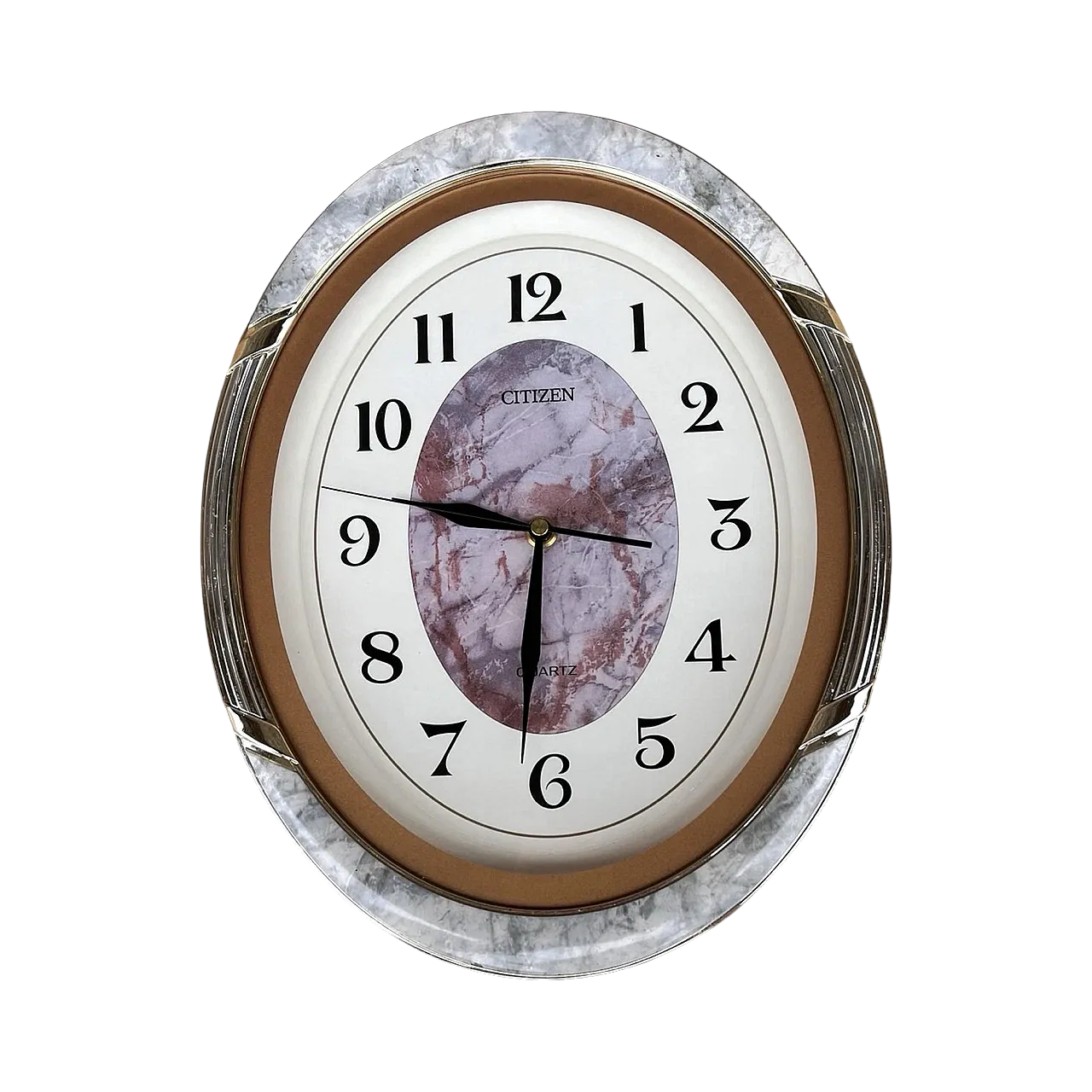 Hollywood Regency Citizen wall clock, 1980s 11