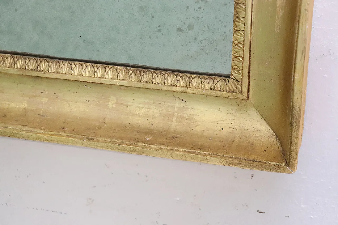 Specchio antico in legno dorato, '800 8