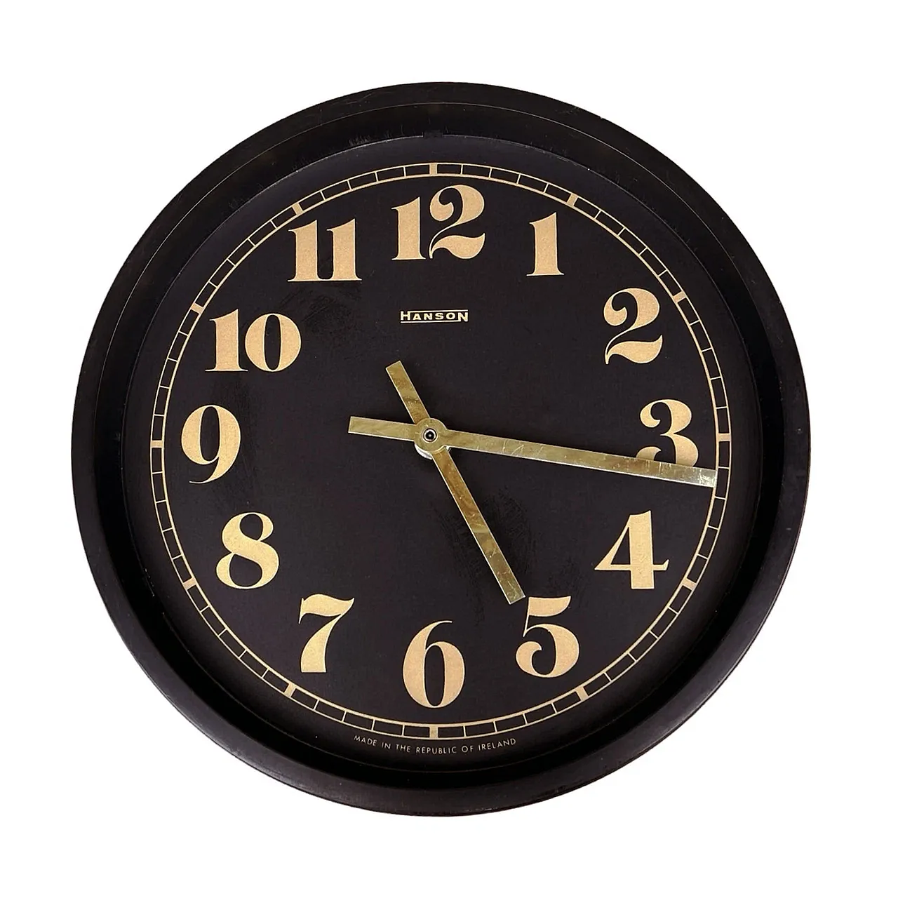 Wall clock by Hanson Ireland, 1990s 5